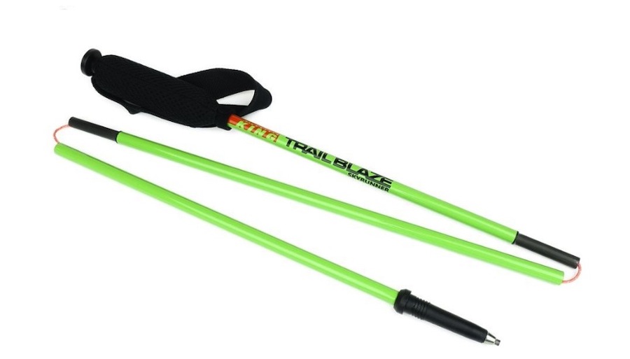 【115 グリーン系】 Mountain King ( マウンテンキング ) トレイルブレイズ スカイランナー ウルトラ カーボン RAIL BLAZE SKYRUNNER ULTRA CARBON ポー 重量わずか106g、フルカーボン最軽量ポール 【MOUNTAIN KING